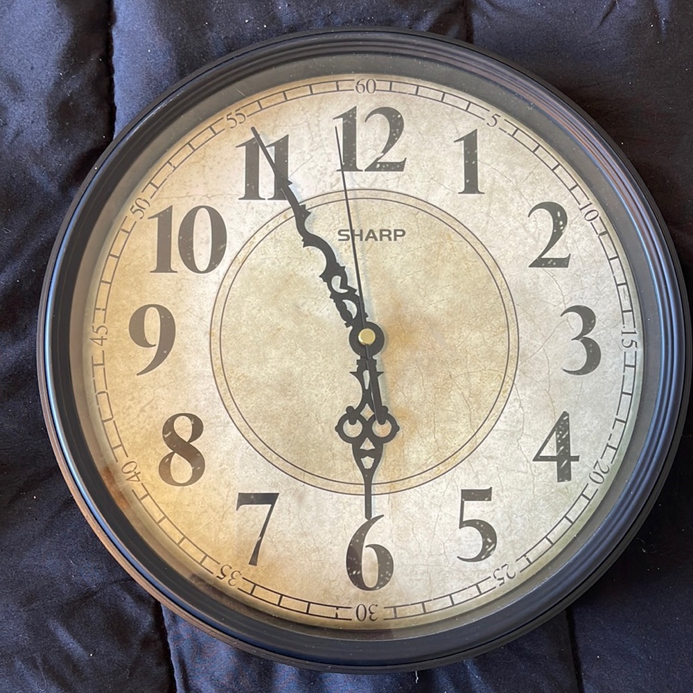Sharp Clock